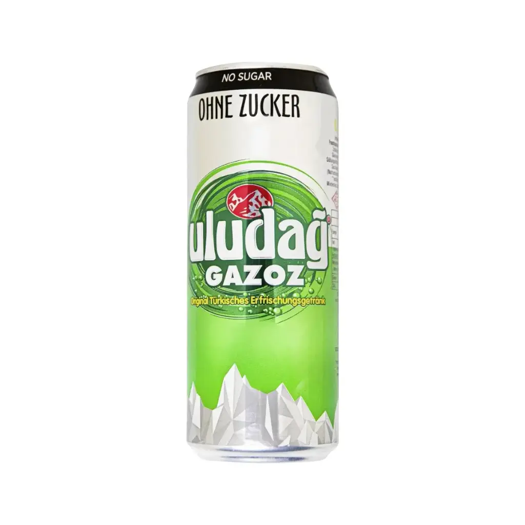 Uludag Gazoz Sekersiz   DOSE ( 24 x 0,33 L )