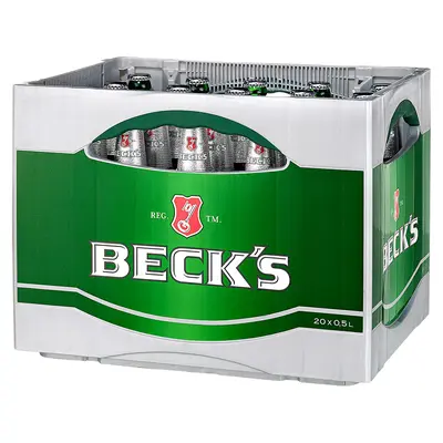 Becks  GLASS ( 20 x 0,5 L )