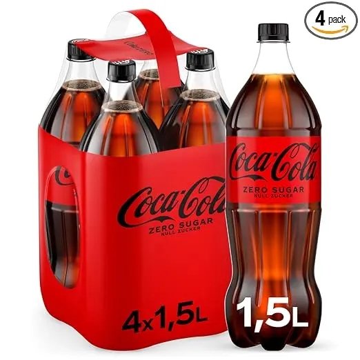 Coca Cola Zero   PEW ( 4 x 1,5 L )