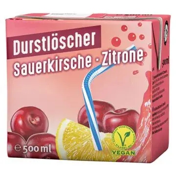 Durstloscher Sauerkirsche Zitrone ( 12 x 0.50L )